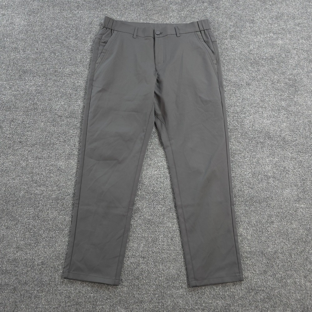 Jack Archer Pants Mens 32x27 Gray Jetsetter Tech Chino Casual Travel Golf Office
